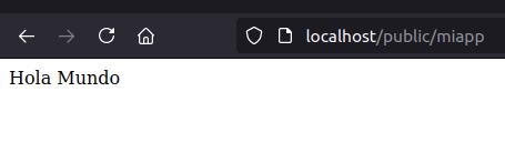 programar una página sencilla en CodeIgniter