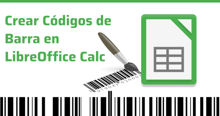 Crear códigos de barra en LibreOffice