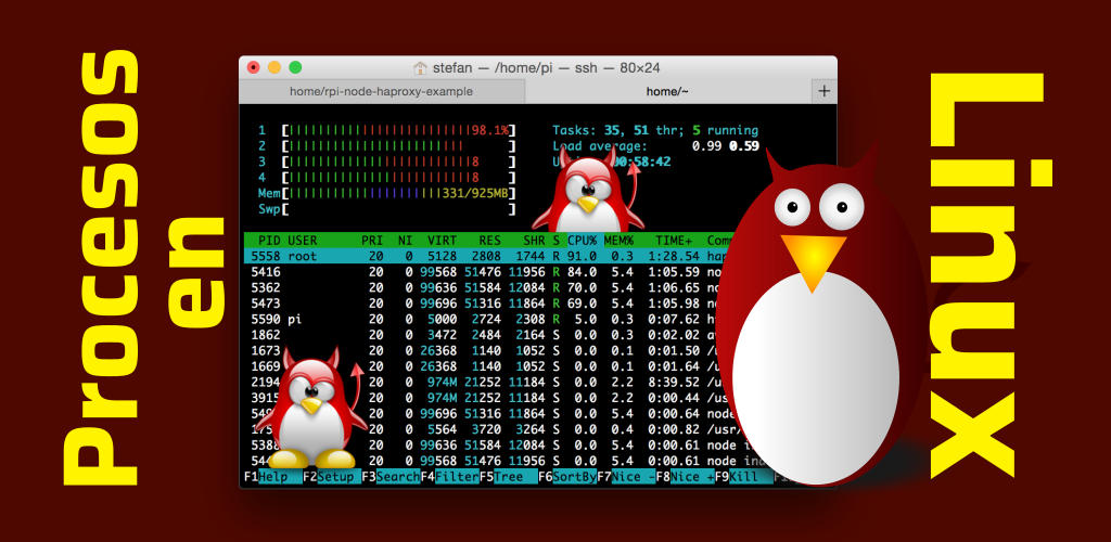 Comandos para Gestionar Procesos en Linux