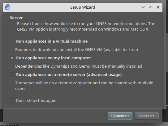 simular fortinet