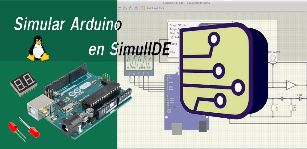 Simular Arduino con SimulIDE en Linux Ubuntu