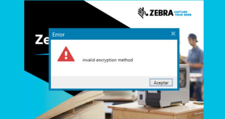 Invalid encryption method