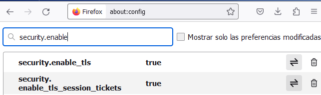 Código de error SSL_ERROR_UNSUPPORTED_VERSION