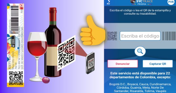 Verificar una botella de licor