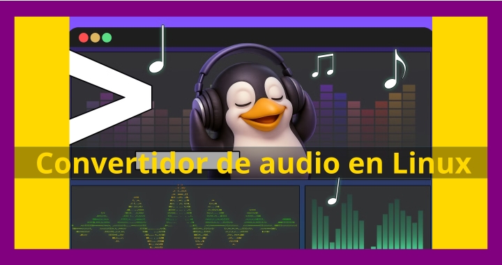 Convertidor de audio en Linux Ubuntu