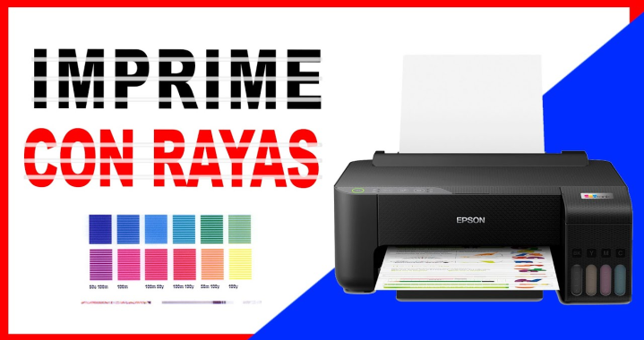 Aparecen líneas blancas en las impresiones de EPSON
