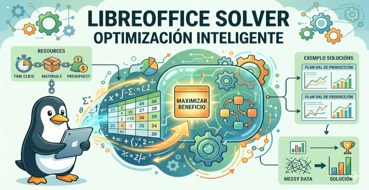 Uso y ejemplos de Solver en LibreOffice Calc