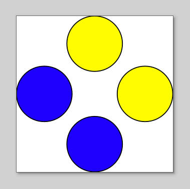Alinear objetos en Inkscape