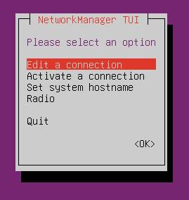 Configurar la interfaz de red de Ubuntu Server minimal