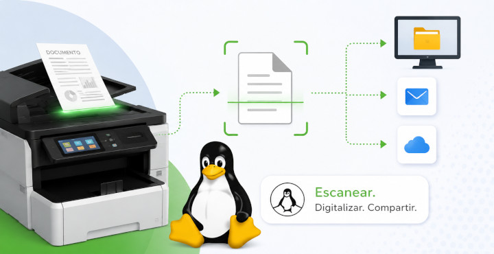 Escanear documentos en Ubuntu Linux