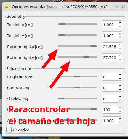Escanear documentos en Ubuntu Linux