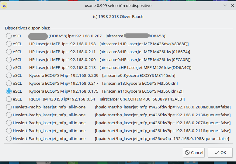 Escanear documentos en Ubuntu Linux
