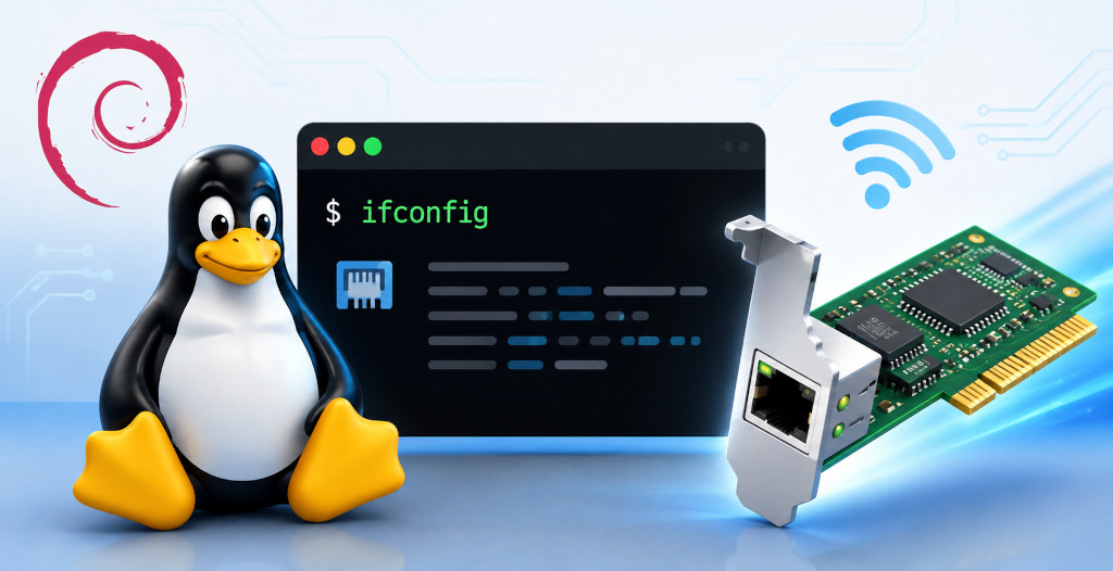 Instalar el comando ifconfig en Debian Linux